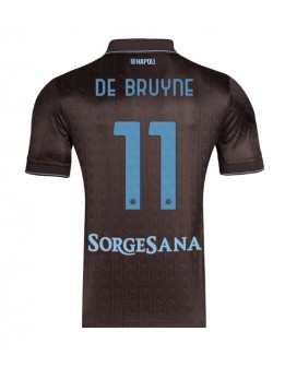 Billige SSC Napoli Kevin De Bruyne #11 Tredjedrakt 2025-26 Kortermet